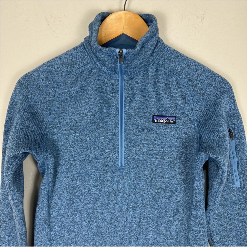 Patagonia Current Blue Quarter-Zip Pullover